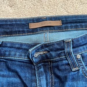 Joes jeans with frayed hems